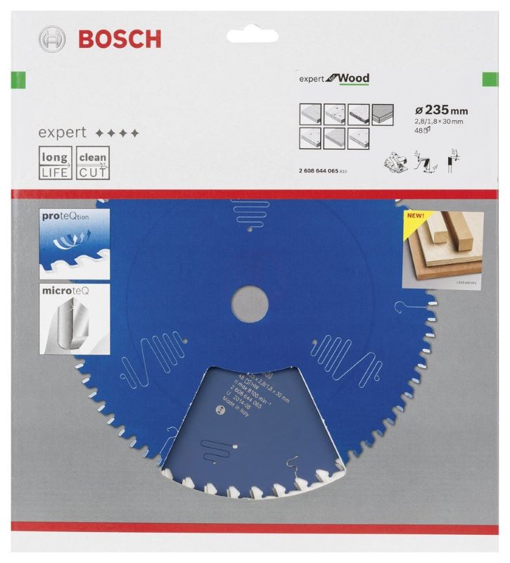 Bosch Daire Testere Bıçağı Expert For Wood 235x30 mm 48 Diş 