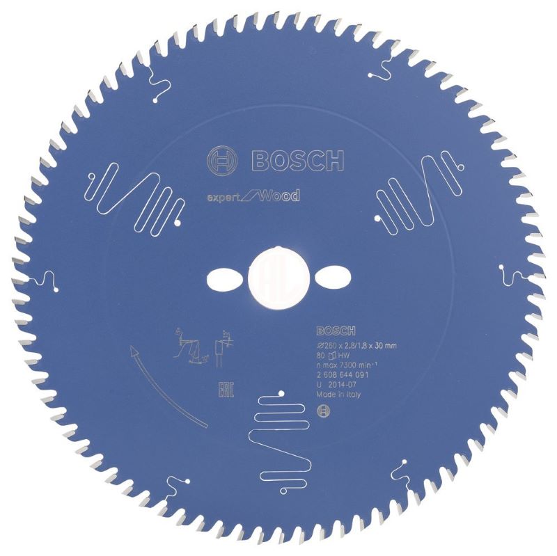 Bosch Daire Testere Bıçağı Expert For Wood 260x30 mm 80 Diş 