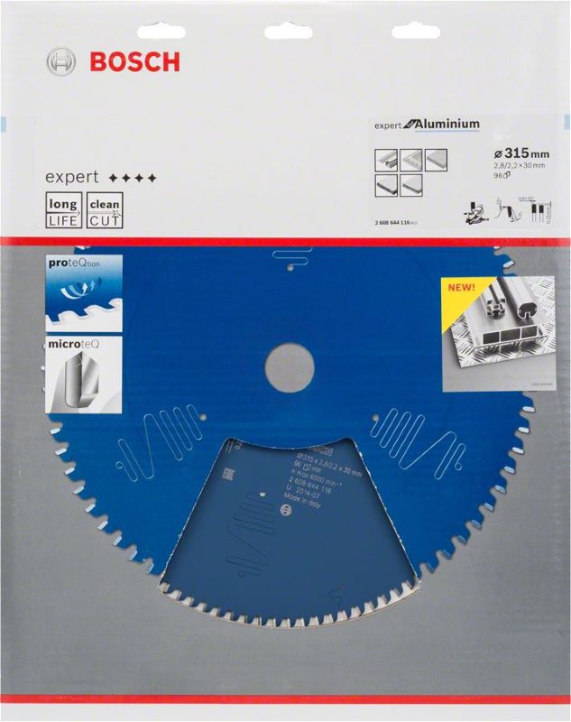 Bosch Daire Testere Bıçağı Expert For Aluminium 315x30 mm 96 Diş 
