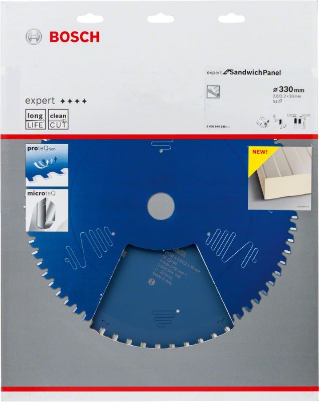 Bosch Daire Testere Bıçağı Expert For SandwichPanel 330x30 mm 54 Diş 