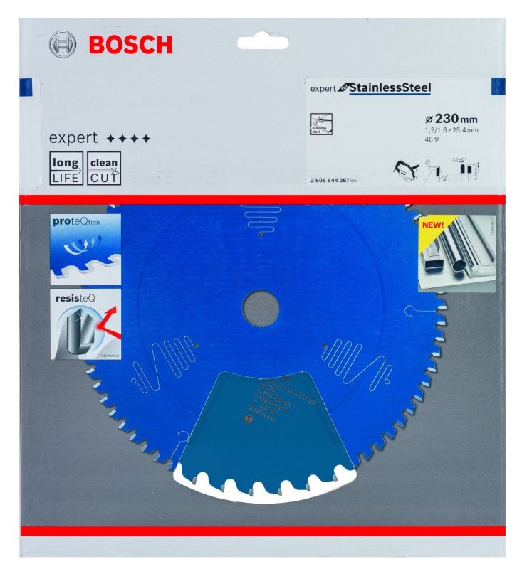 Bosch Daire Testere Bıçağı Expert For StainlessSteel 230x25,40 mm 46 Diş 
