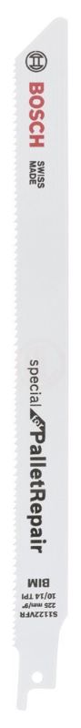 Bosch Panter Testere Bıçağı Special For PalletRepair S 1122 VFR 225 mm (100 Adet) 