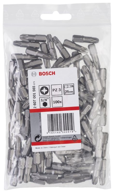 Bosch Vidalama Ucu Extra Hard PZ3x25 mm (100 Adet) 