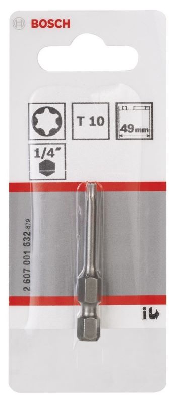 Bosch Vidalama Ucu Extra Hard T10x49 mm (1 Adet) 