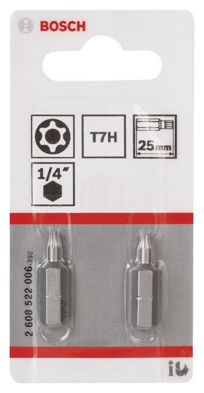 Bosch Vidalama Ucu Extra Hard T7Hx25 mm (2 Adet) 