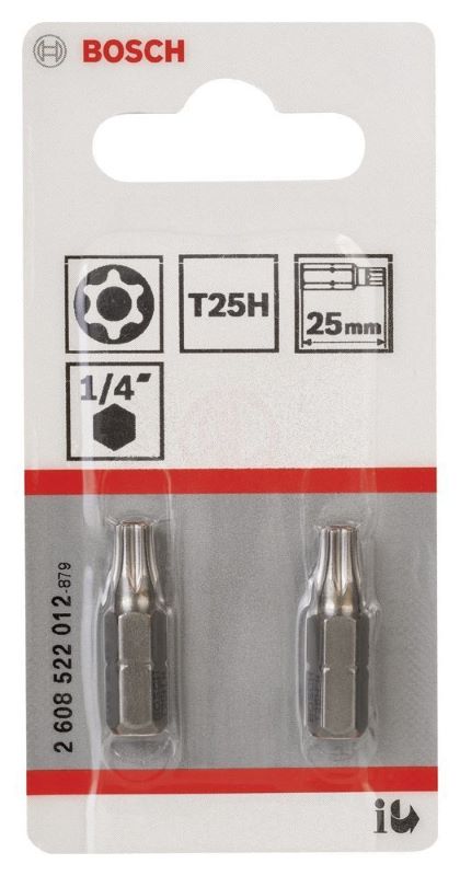 Bosch Vidalama Ucu Extra Hard T25Hx25 mm (2 Adet) 