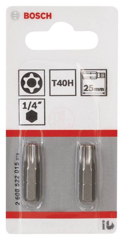 Bosch Vidalama Ucu Extra Hard 40Hx25 mm (2 Adet) 