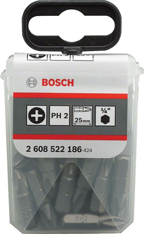 Bosch Vidalama Ucu TicTac Kutu Set PH2x25 mm (25 Adet) 