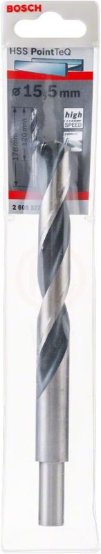 Bosch Metal Matkap Ucu HSS PointTeQ (DIN 338) 15,5 mm (1 Adet) 