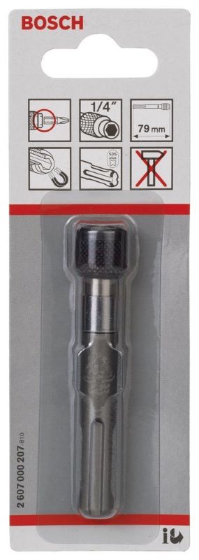 Bosch Vidalama Ucu Mıknatıslı Tutusu SDS-Plus 14x79 mm 