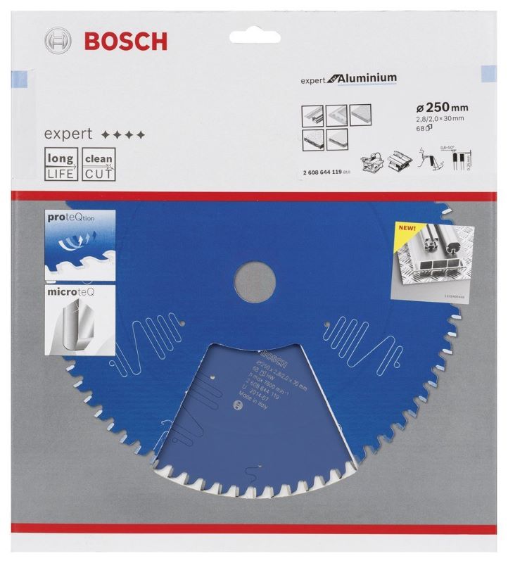 Bosch Daire Testere Bıçağı Expert For Aluminium 250x30 mm 68 Diş 