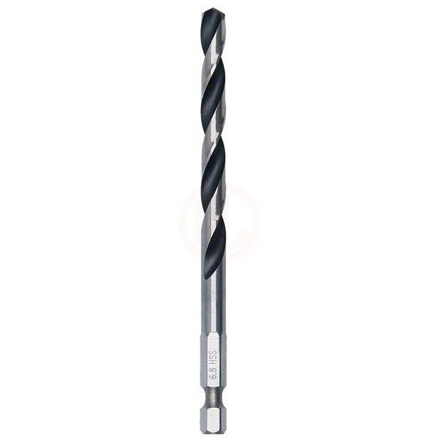 Bosch Metal Matkap Ucu HSS PointTeQ 1/4 İnç Altıgen Şaft 6,8 mm 