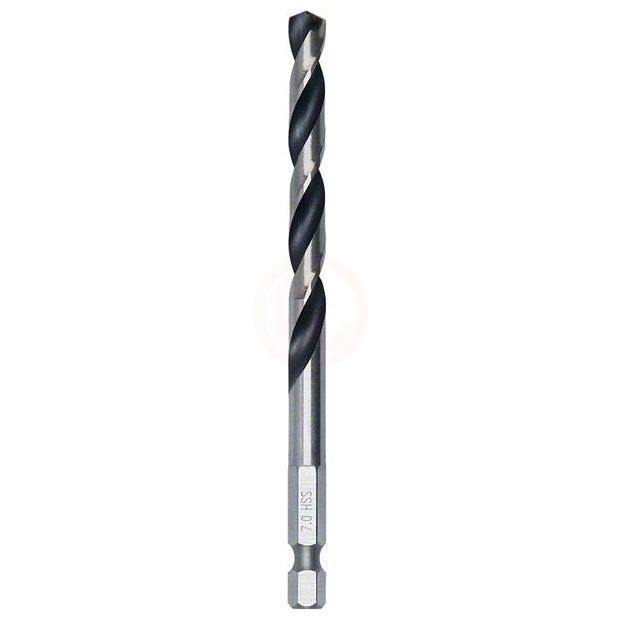 Bosch Metal Matkap Ucu HSS PointTeQ 1/4 İnç Altıgen Şaft 7,0 mm 