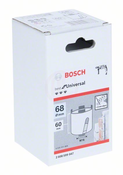 Bosch Elmas Kuru Karot Uç Best For Universal 68x60 mm 