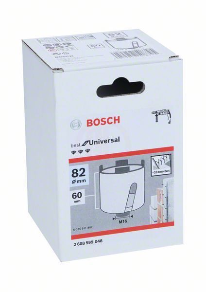 Bosch Elmas Kuru Karot Uç Best For Universal 82x60 mm 