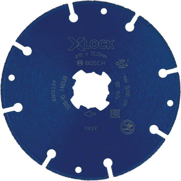 Bosch X-Lock Metal Kesme Diski Diamond Metal Wheel 115x22,23 mm 