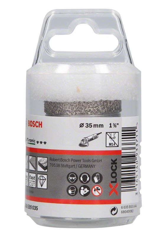Bosch X-Lock Kuru Elmas Delici Uç DrySpeed Best For Ceramic 35 mm 