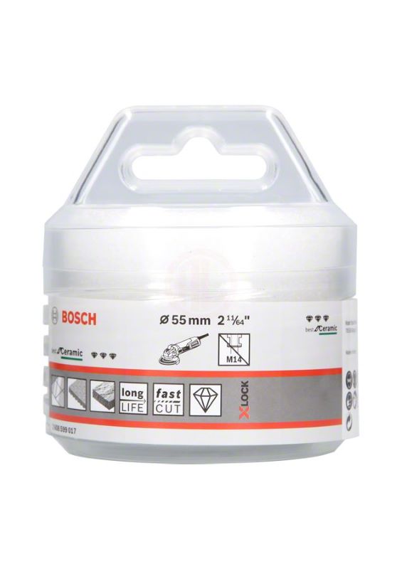 Bosch X-Lock Kuru Elmas Delici Uç DrySpeed Best For Ceramic 55 mm 