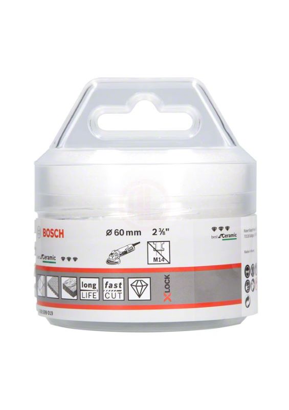Bosch X-Lock Kuru Elmas Delici Uç DrySpeed Best For Ceramic 60 mm 
