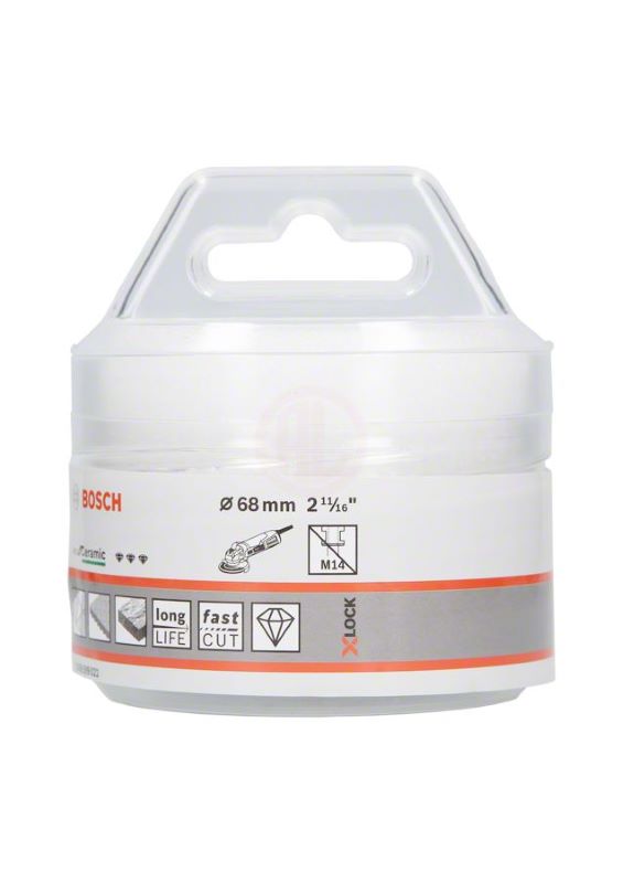 Bosch X-Lock Kuru Elmas Delici Uç DrySpeed Best For Ceramic 68 mm 