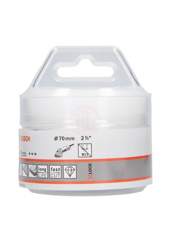 Bosch X-Lock Kuru Elmas Delici Uç DrySpeed Best For Ceramic 70 mm 