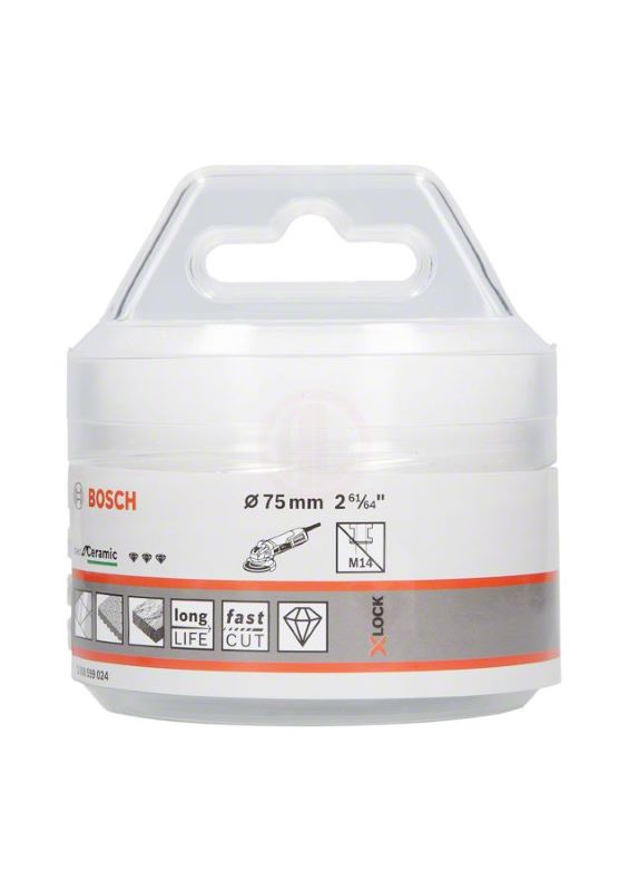 Bosch X-Lock Kuru Elmas Delici Uç DrySpeed Best For Ceramic 75 mm 