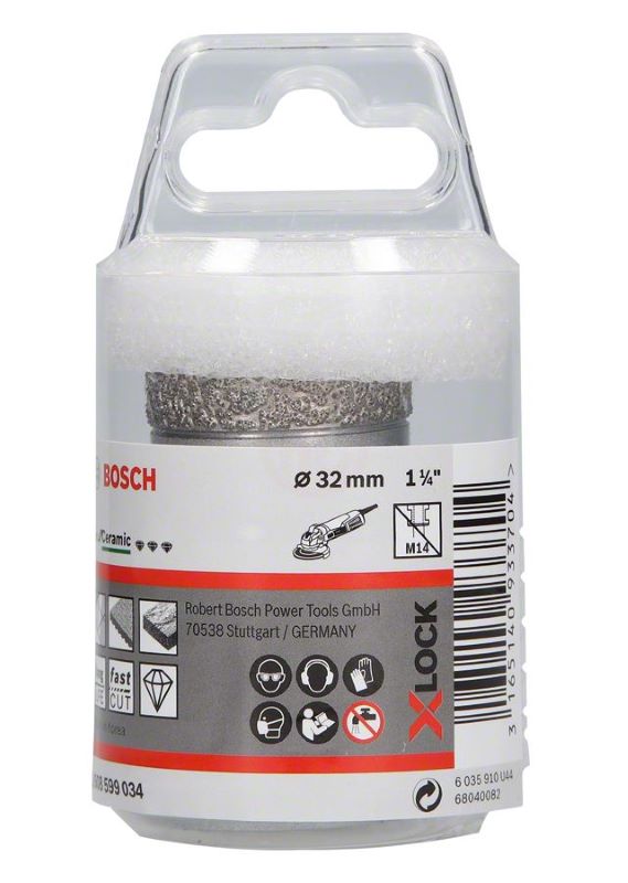 Bosch X-Lock Kuru Elmas Delici Uç DrySpeed Best For Ceramic 32 mm 