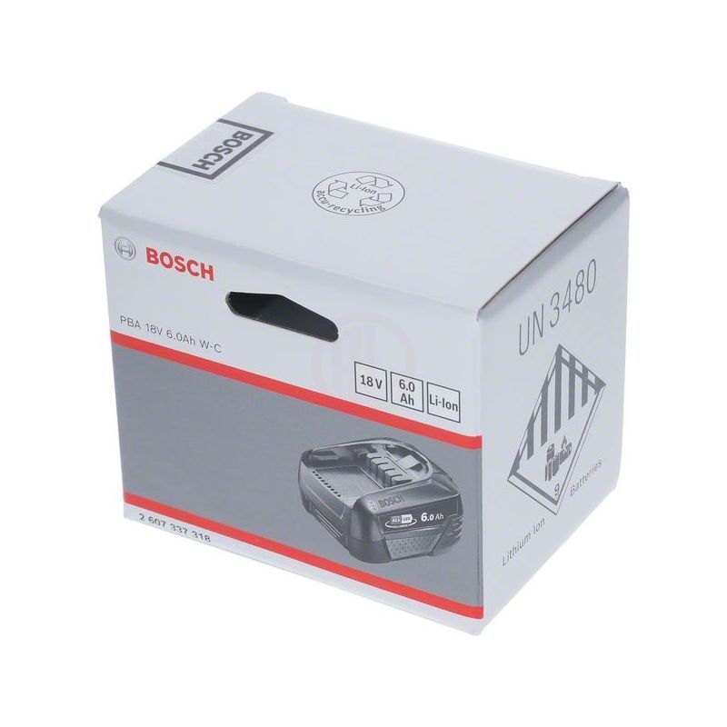 Bosch Akü Li-Ion 18V 6,0 Ah DIY ECP 