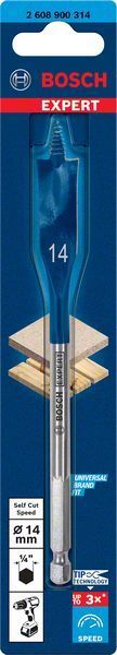 Bosch Ahşap Matkap Uç Expert SCS Yaprak HEX 14x152 mm 
