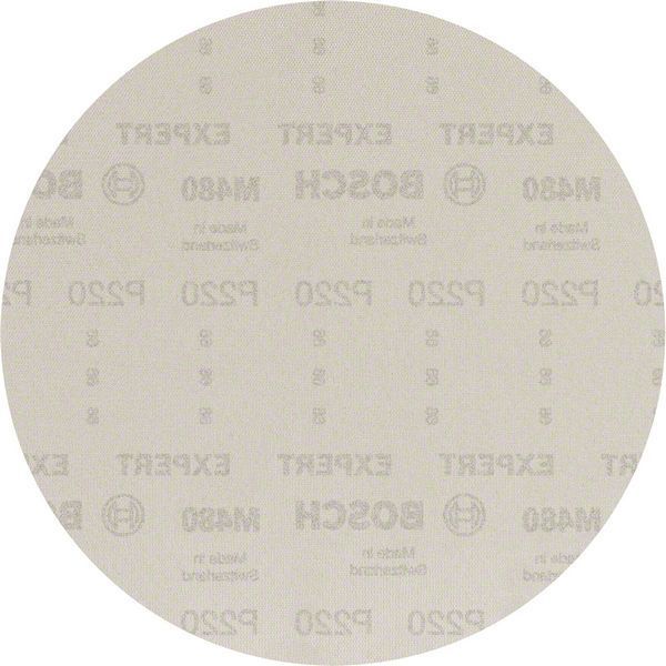 Bosch Ağ Zımpara Expert M480 Ø225 mm 220 Kum (25 Adet) Alçıpan 
