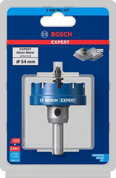 Bosch Delik Açma Testeresi Expert Carbide Metal 54 mm 