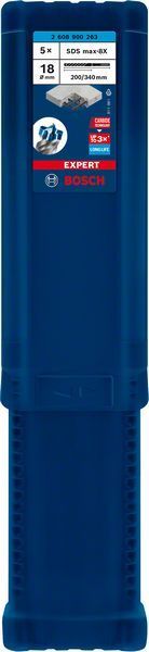 Bosch Kırıcı Delici Uç SDS-Max-8X Expert 18x340 mm (5 Adet) 
