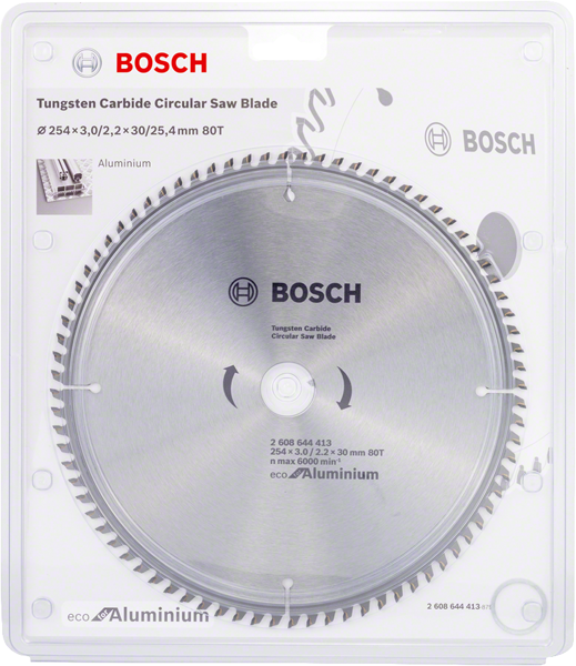 Bosch Daire Testere Bıçağı Eco For Aluminium 254x30 mm 80 Diş 