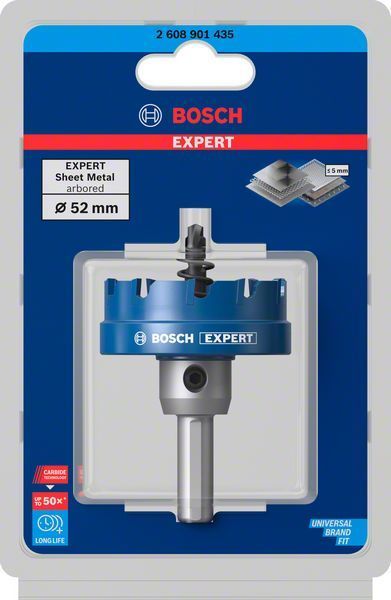 Bosch Delik Açma Testeresi Expert Carbide Metal 52 mm 