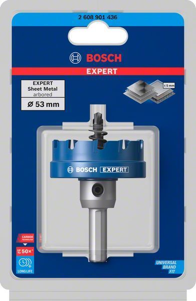 Bosch Delik Açma Testeresi Expert Carbide Metal 53 mm 