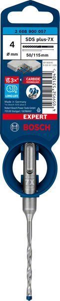 Bosch Kırıcı Delici Uç SDS-Plus-7X Expert 4x115 mm (1 Adet) 