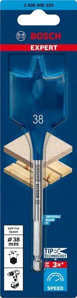 Bosch Ahşap Matkap Uç Expert SCS Yaprak HEX 38x152 mm 
