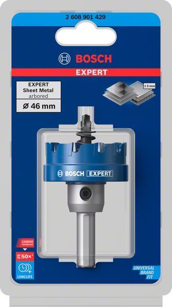 Bosch Delik Açma Testeresi Expert Carbide Metal 46 mm 