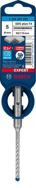 Bosch Kırıcı Delici Uç SDS-Plus-7X Expert 5x115 mm (1 Adet) 