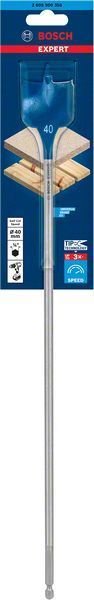 Bosch Ahşap Matkap Uç Expert SCS Yaprak HEX 40x400 mm 