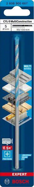 Bosch Çok Amaçlı Matkap Ucu Expert CYL-9 MC 5x150 mm 