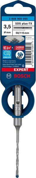 Bosch Kırıcı Delici Uç SDS-Plus-7X Expert 3,5x115 mm (1 Adet) 