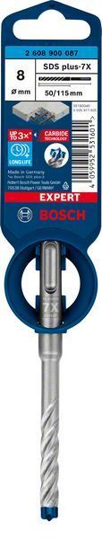 Bosch Kırıcı Delici Uç SDS-Plus-7X Expert 8x115 mm (1 Adet) 