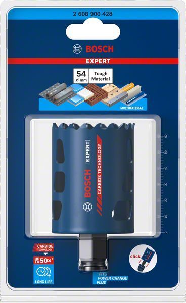 Bosch Delik Açma Testeresi Expert PC-Plus eHD 54 mm 