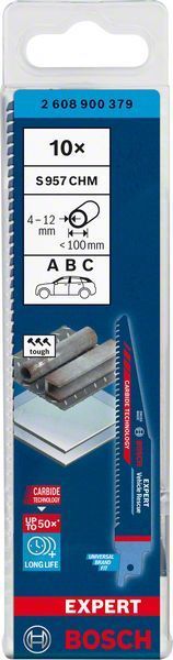 Bosch Panter Testere Bıçağı Expert VehRes S957CHM (10 Adet) 