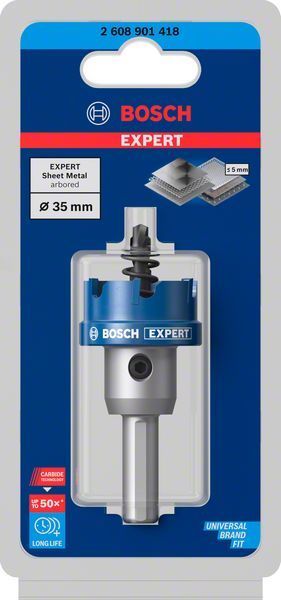 Bosch Delik Açma Testeresi Expert Carbide Metal 35 mm 