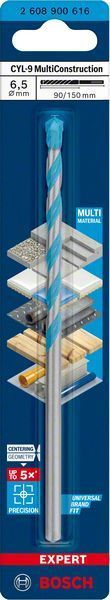 Bosch Çok Amaçlı Matkap Ucu Expert CYL-9 MC 6,5x150 mm 