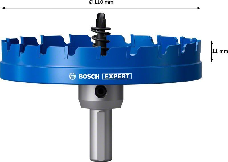 Bosch Delik Açma Testeresi Expert Carbide Metal 110 mm 