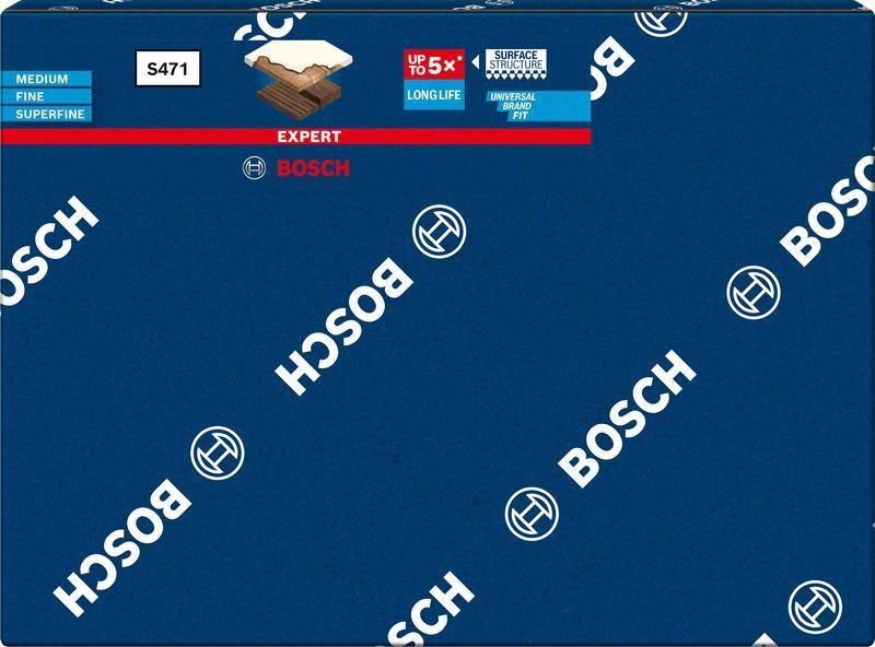 Bosch Sünger Zımpara Expert SuperFine/Finish Çok İnce 