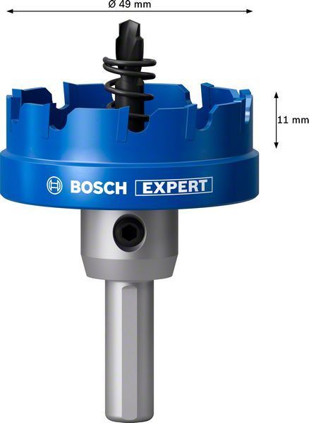 Bosch Delik Açma Testeresi Expert Carbide Metal 49 mm 